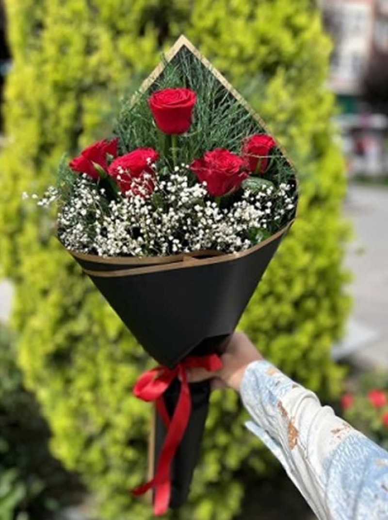 5 GÜL buket 