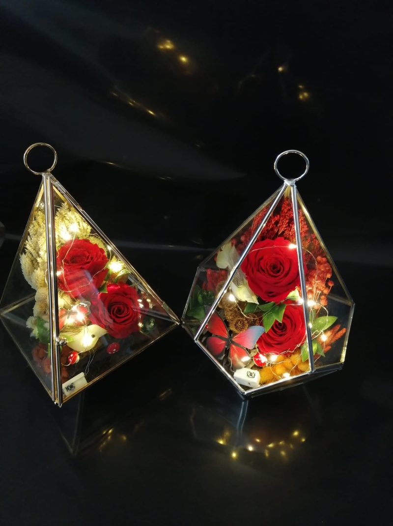 Prizma solmayan gül 