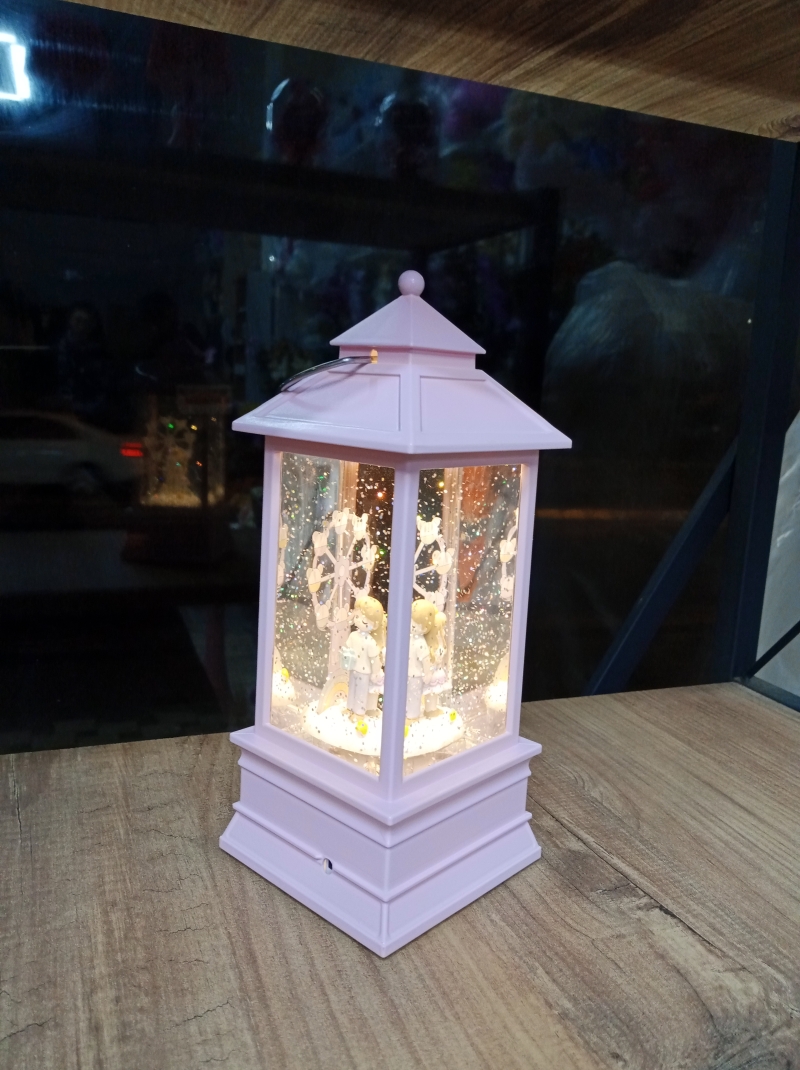 Işıklı ve müzikli devir dayimli  Otantik kâr küresi 