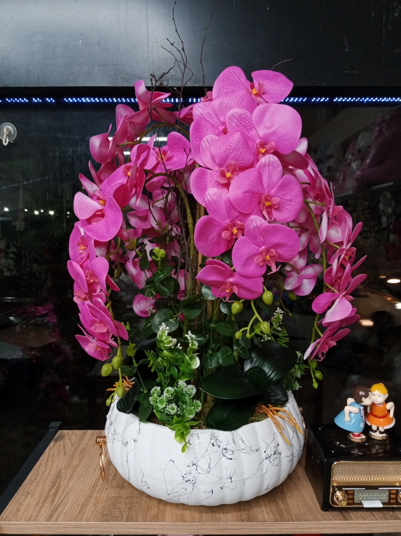 Özel tasarım Yapay orkide 