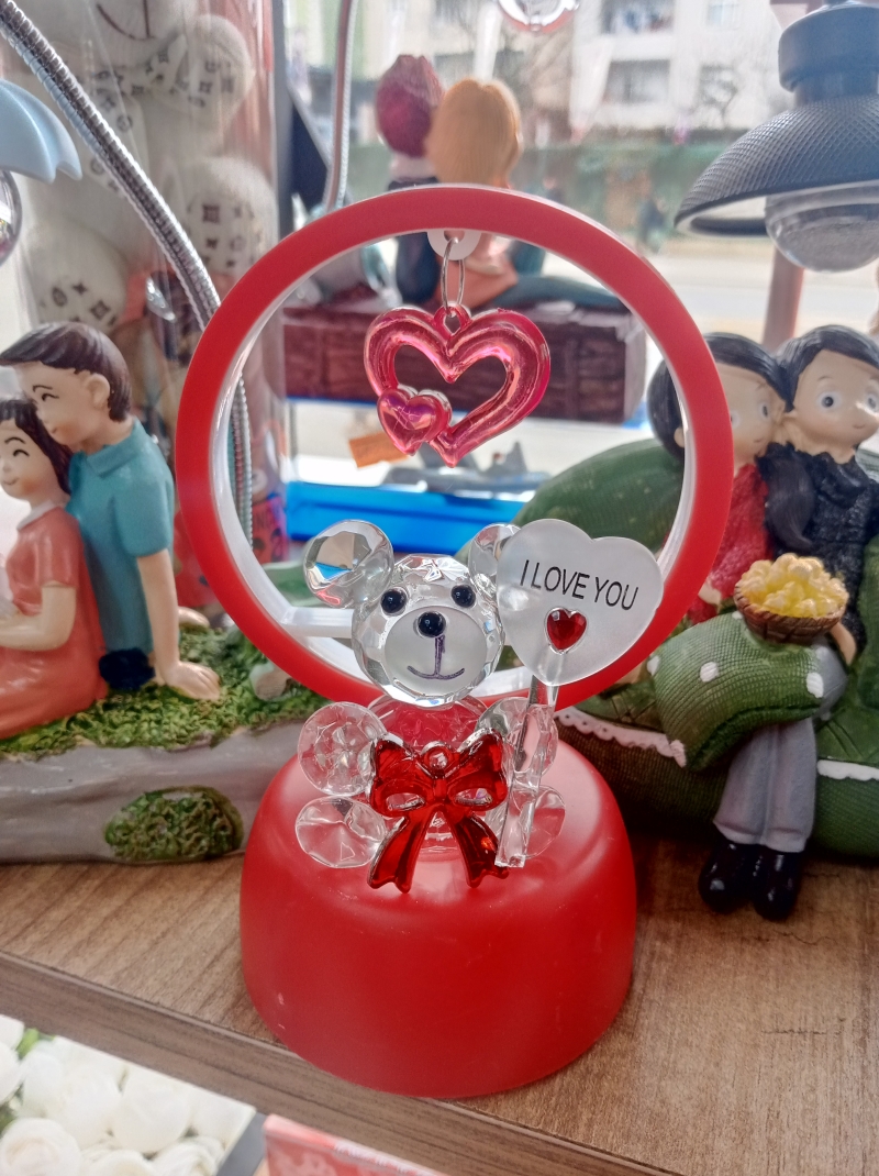 ı Love you yazı gece lambası 